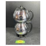 Vintage Electric Coffee Percolator Pot & Warmer