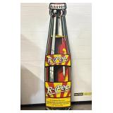 R-Pep Soda Bottle Tin Advertising Sign