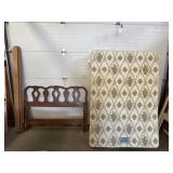 Bed Frame With Mattress and Box Spring
