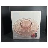 American White Hall Peach Collection Buffet Set