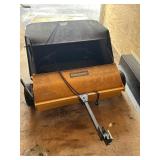 Yardworks 42" Tow-Behind Lawn Sweeper