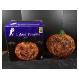 Lighted Pumpkin