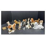Ceramic dogs