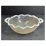 Hobnail Moonstone Bowl