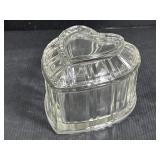 Glassware Heart Candy Dish