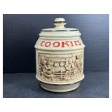 Vintage Ceramic Cookies Canister