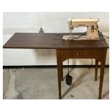 Singer Sewing Machine with Table