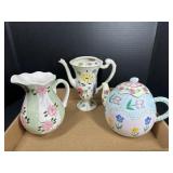 Ceramic Kettles and pitcher