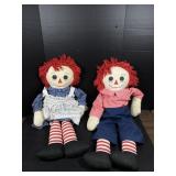 Raggedy Ann & Andy Dolls