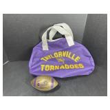 Taylorville Tornados bag and Football