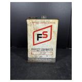 Vintage FS Oil Can