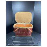 Picnic Basket with Rack