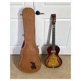 B&G Style Archtop Electric Guitar with Case