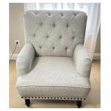 Tufted Upholstered Accent Chair