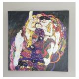 Gustav Klimt "The Maiden" Canvas Print