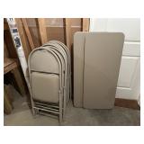 Folding Chairs and Tables