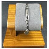Sterling Silver Madelyn Name Bracelet