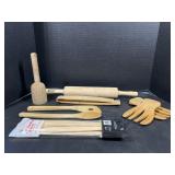 Wooden kitchen tools