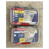 2 Bosch Drill Bit Sets
