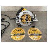 DeWalt Corded Circular Saw with Blades