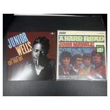 Junior Wells and John Mayall vinyls