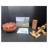 Wood carvings and more