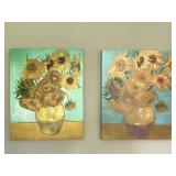 Van Gogh Sunflowers Canvas Wall Art