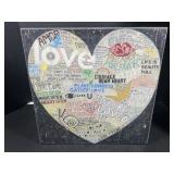 Sugarboo & Co Heart Quote Wall Art