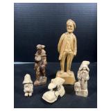 Wooden figurines