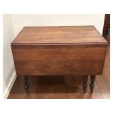 Antique Folding Leaf Table