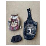 Back Pack, Tote Bag, and Small Purse