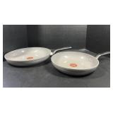 2 T-fal Nonstick Frying Skillets