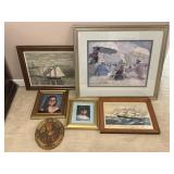 Framed art and Frames