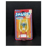 Vintage Smurf Trapeze Toy on Card