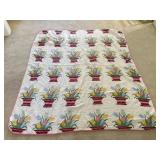 Tulip Basket Pattern Quilt