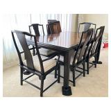 Century Chin Hua Style Dining Table & 6 Chairs