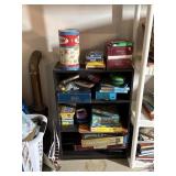 Small Bookshelf With Board Games