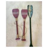 Decorative Wooden Oars