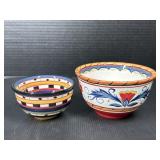 Fun Hand Painted Decorative Bowls