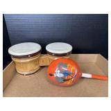 Maracas and Bongo drums