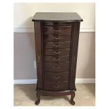 Standing Jewelry Cabinet
