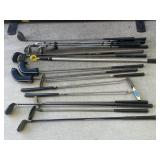 Assorted Golf Clubs & Junior Training Clubs