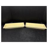 2 Serving Platters
