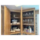 Contents of cabinets