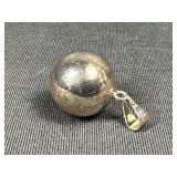 Sterling Silver Ball Pendant