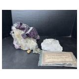 Fluorite & Crystal Mineral Specimens