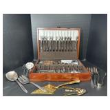 Silverplate Flatware & Serving Utensils