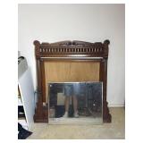 Back Piece Of Dresser (Mirror Is Broken)