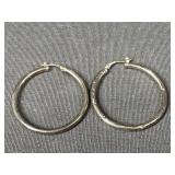 Sterling Silver Hoop Earrings