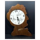 Vintage Abraham Lincoln Clock